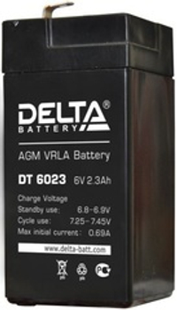 DELTA DT 6023 (75) аккумулятор