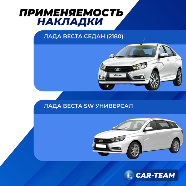 Накладка (жабо) лобового стекла Лада Веста (до 2023 г.в) в сборе с заглушками