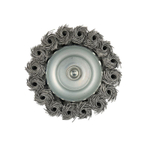 Щетка чашечная 75 мм для дрели, проволока сталь крученая Yoko