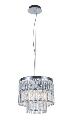 2752R/3A CHROME+CLEAR (1) Люстра NW