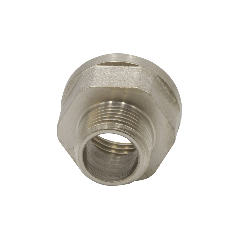 Переходник 1/2'' - 3/8'' вн/нар никель