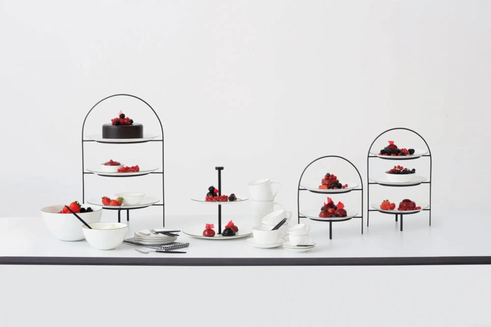 ASA Etagere a'Table Ligne III level black (для тарелок 21 см)
