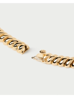 Колье Gaia Латунь покрытая золотом 750 пробы