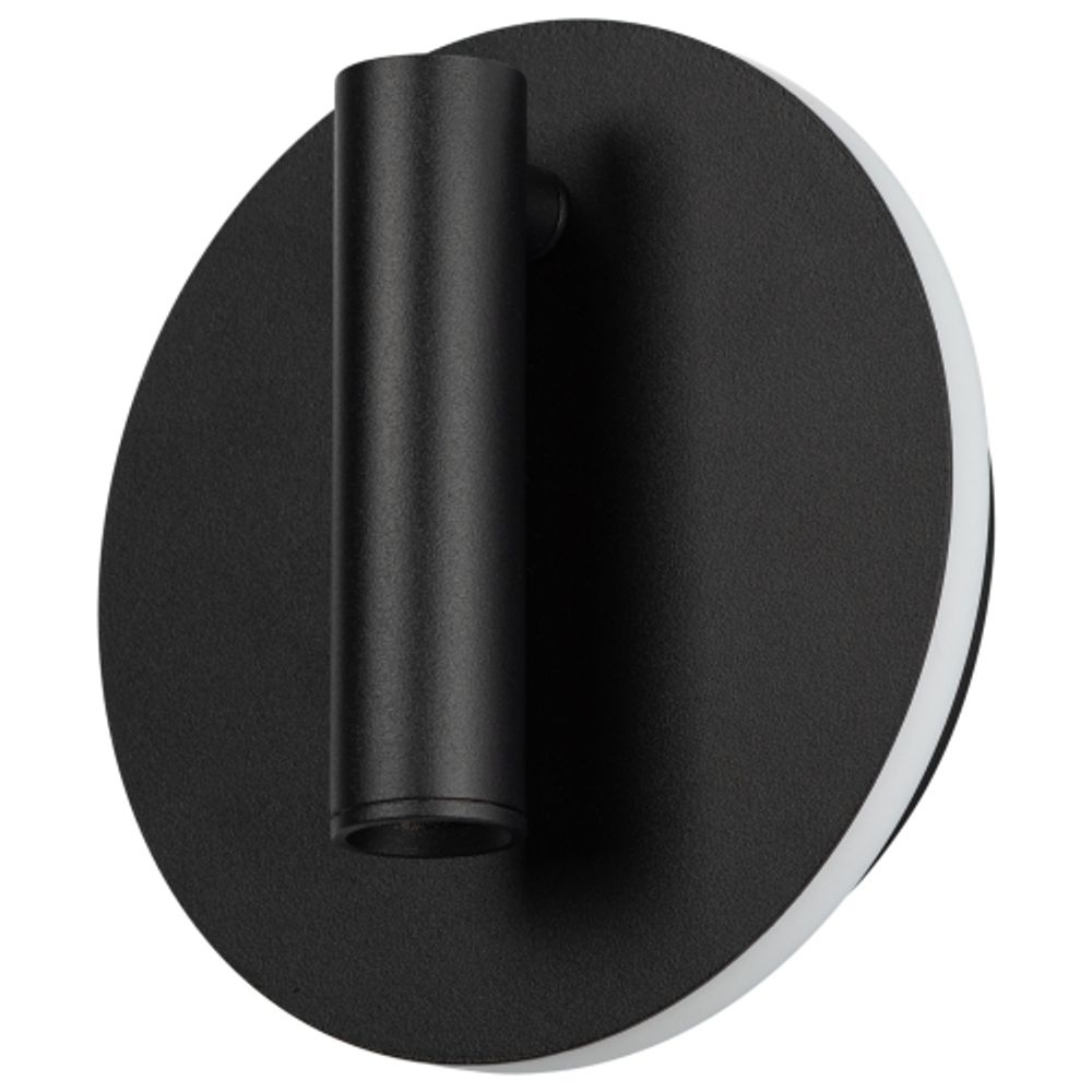 Декоративная подсветка светодиодная ЭРА EDGAR WL55 BK для интерьера COB 5Вт/SMD 7Вт 4000К черный IP20 | Настенная подсветка