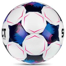 Мяч футб. SELECT Team DB V26, 0865571006, р.5, FIFA Basic, 32 пан, гл.ПУ, гибр.сш., бело-сине-роз
