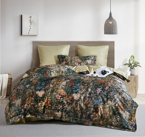 Постельное белье Египетский хлопок Asabella 2317 Premium