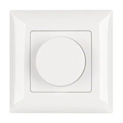 Панель SMART-P14-DIM-P-IN White (230V, 1.5A, 0/1-10V, Rotary, 2.4G) (Arlight, IP20 Пластик, 5 лет) 033010