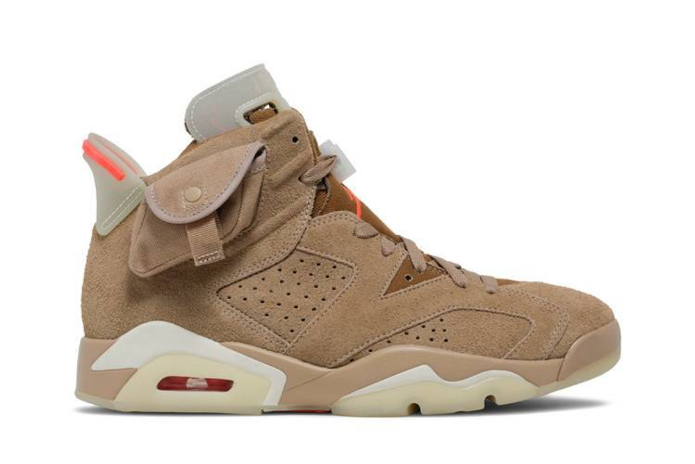 Кроссовки Travis Scott X Jordan Air Jordan 6 Retro Sp "British Khaki"