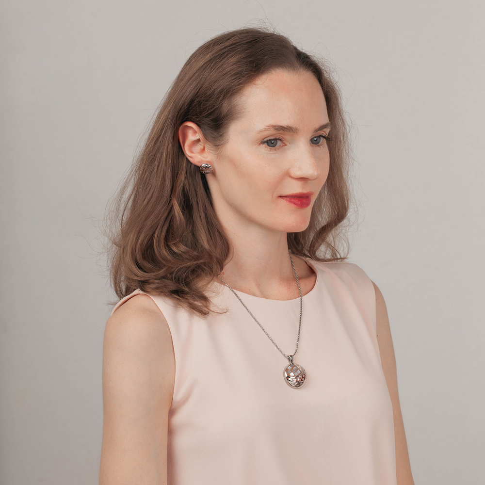 Серьги Fiore Luna AE01156-8 R/S