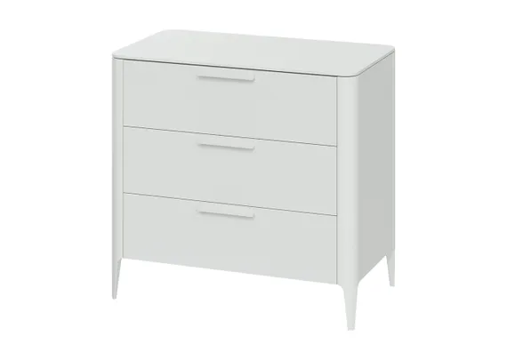 Комод Type 3 ящика ширина 90 см (белый)