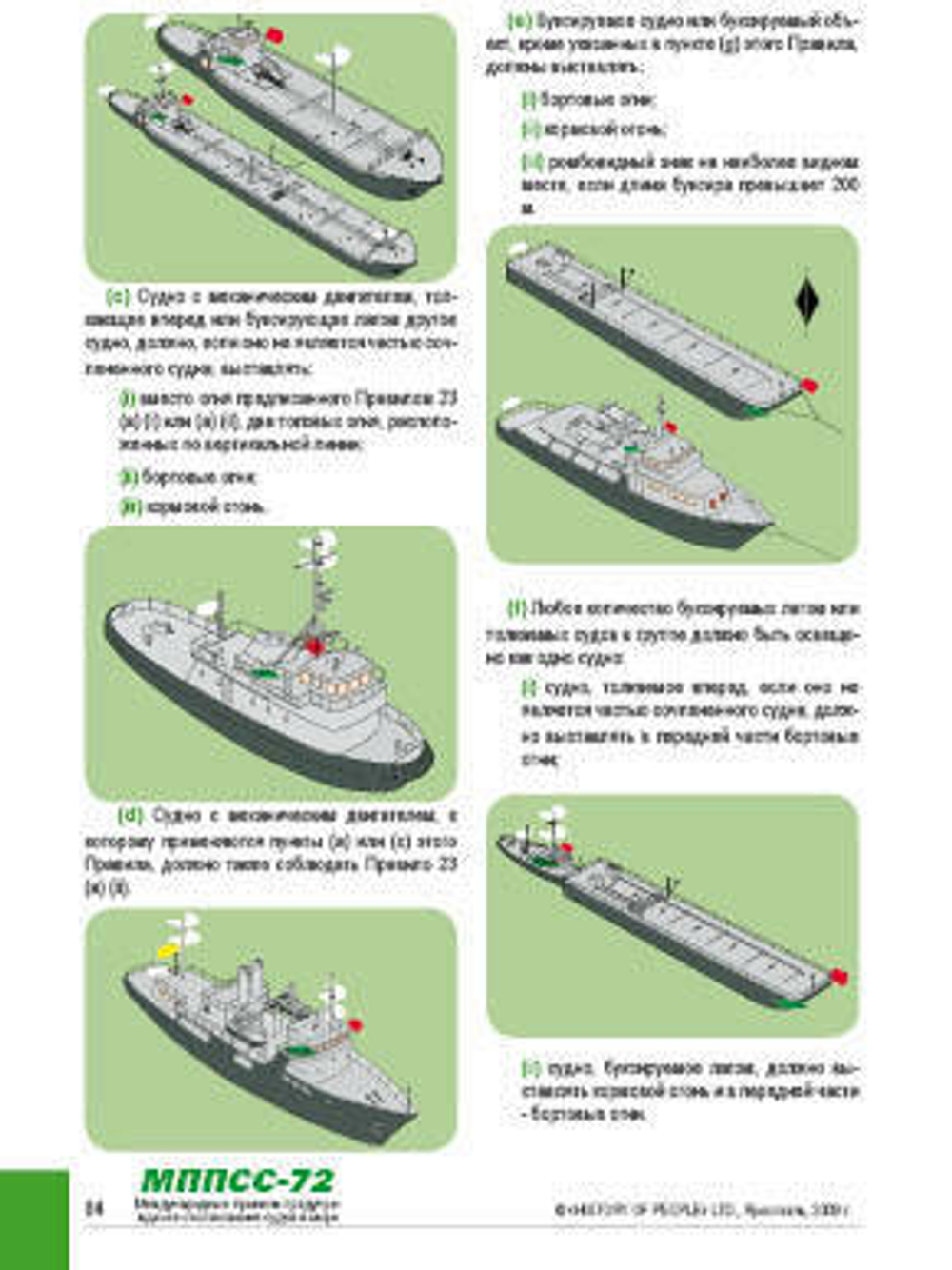 МППСС-72 - международные Правила Предупреждения Столкновений Судов в море