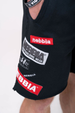 Шорты NEBBIA Labels Shorts 178 Черные
