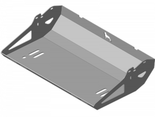 Защита Радиатора, Змеевика компрессора. 6 мм, Сталь. для MAN TGS 2007-2021 MOTODOR.24810