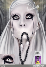 Карнавальные цветные линзы Adria Crazy (1 флакон, 1 линза)