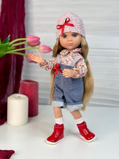 Кукла для девочки виниловая, шарнирная 35см Ева (5820)