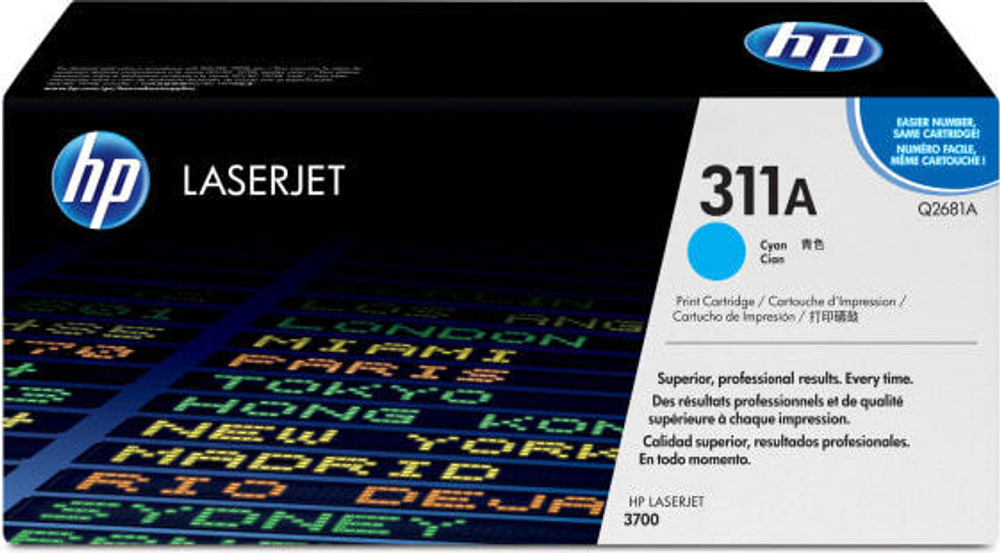 Картридж тонерный голубой 1 шт HP 311A Q2681A
