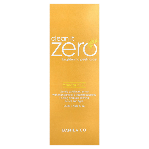 Banila Co, Clean It Zero, осветляющий гель-пилинг, для всех типов кожи, 120 мл (4,05 жидк. унц.)