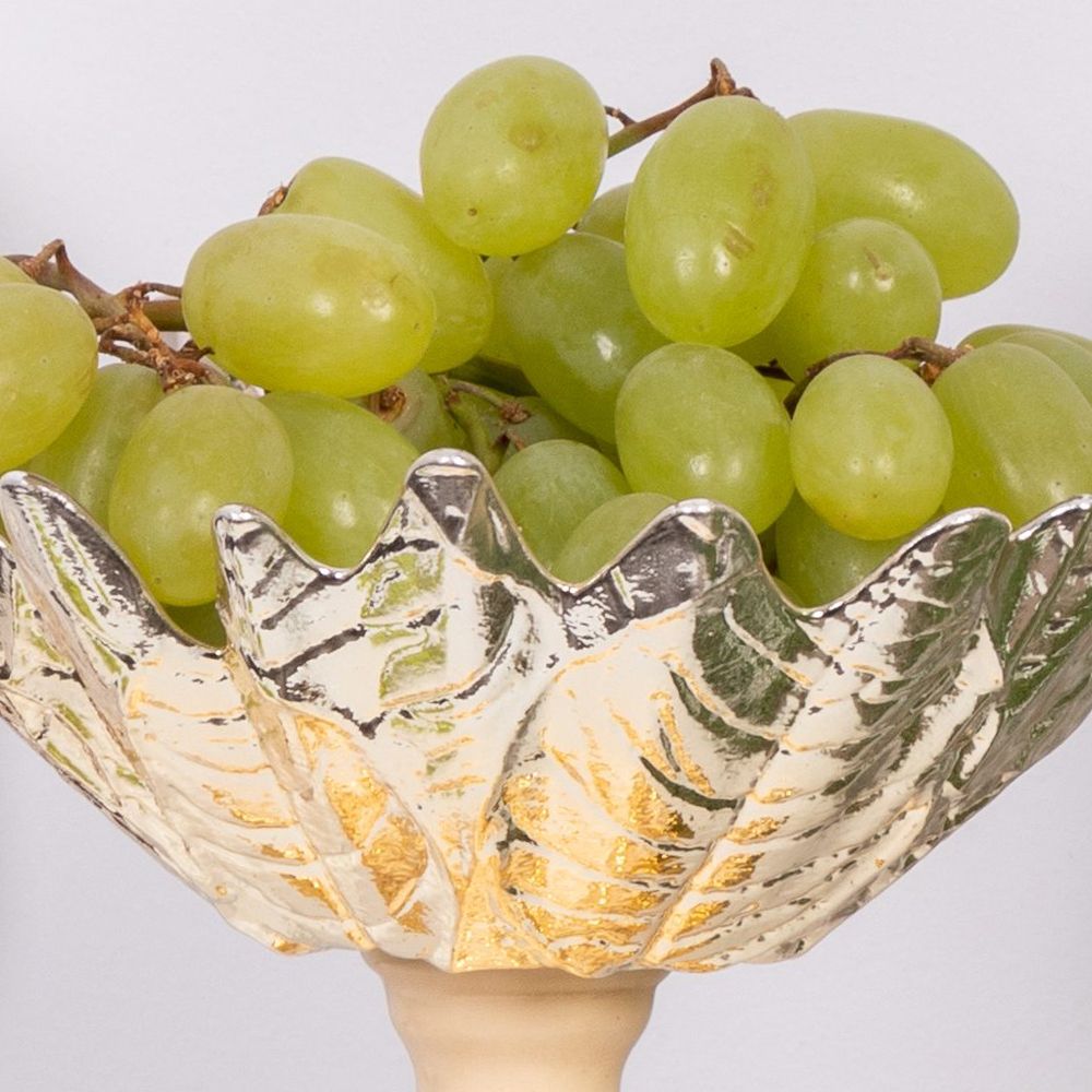 Фруктовница-конфетница Мерси Айвори