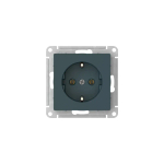 ATLASDESIGN РОЗЕТКА с заземлением без шторок, 16А, мех., быстрозажим. клем., ИЗУМРУД