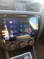 Магнитола для Skoda Octavia A7 2013-2020 - Parafar PF993LUX1RN2K на Android 13, QLED+2K, ТОП процессор, 4Гб+32Гб, CarPlay, 4G SIM-слот