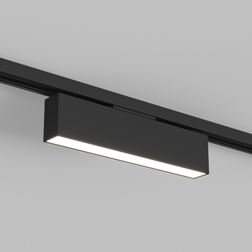 DK6440-BK Трековый светильник IP 20, 10 Вт, LED 4000, черный, алюминий