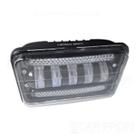 Фара рабочего света Диод прямоугольная 16,8x12,0x7.8см с кронштейном 7LED 30W (10-30V)