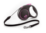 Flexi new Black Design рулетка для собак 20 кг трос 5 м.