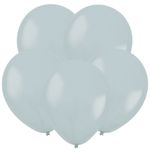Шар (12"/30 см) Серо-голубой, Пастель / Storm 50 шт.