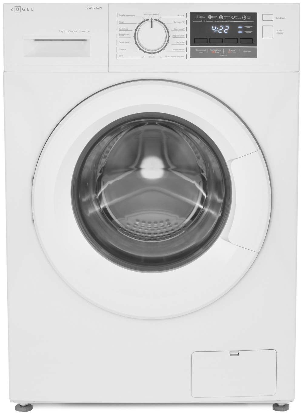 Стиральная машина Zugel ZWS7142I