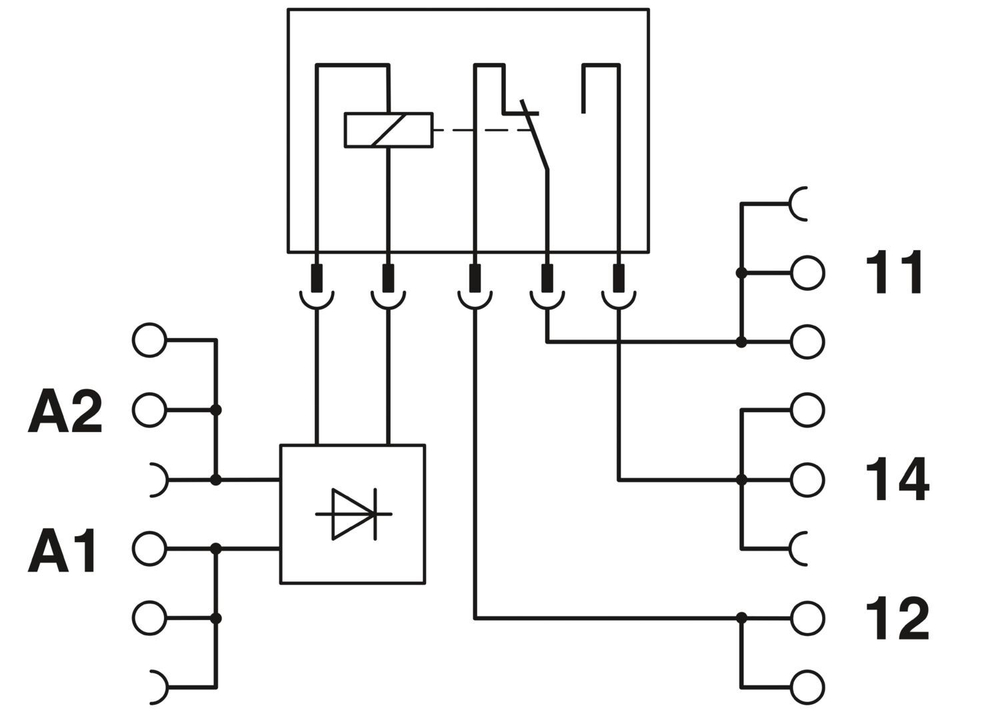 2910530 - PLC-RPT- 24DC/21HC/MS - Релейный модуль
