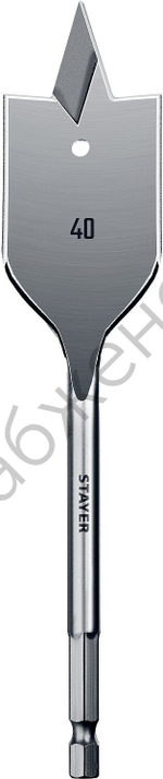 STAYER FLAT 40x152мм, сверло по дереву перовое