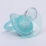 4770917 Пустышка от 3 мес., ортодонтическая, с кольцом, "Пингвин", цвет голубой