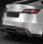 Карбоновый обвес для Tesla Model Y 2020-2024 Тесла аэродинамический тюнинг
