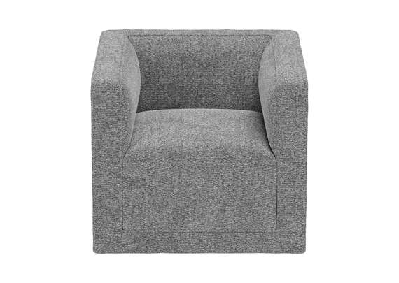 Кресло Cube (серый, рогожка)