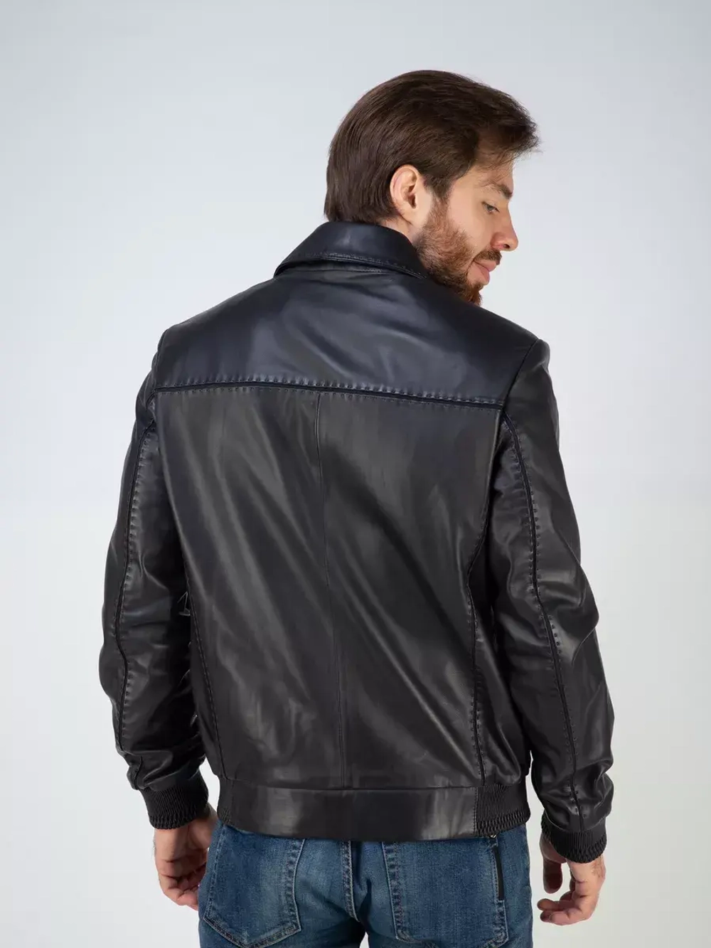 Кожаная куртка демисезонная Турция