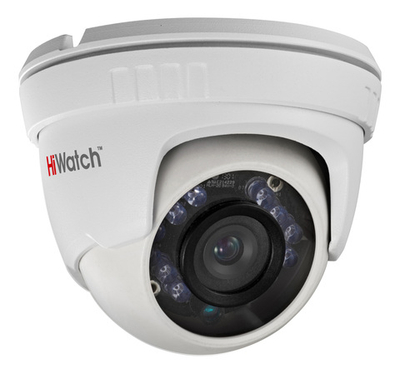 DS-T203 (2.8  mm) 2Мп уличная купольная HD-TVI камера с ИК-подсветкой до 20м
