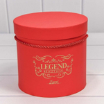 Коробки Цилиндр "Legend" Набор 3 шт. Красный