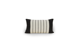 nan Подушка COTTON BORDER STRIPE декоративная Barefoot Dreams 40x76 Бежевый / Черный
