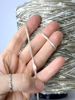 STRIPE - Azeta Filati; 65% хлопок, 35% п/а; 210м/100гр; цвет: молочный, бежевый; S715; МР