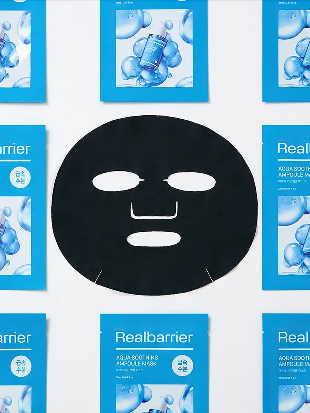 Real Barrier Успокаивающая ампульная тканевая маска Aqua Soothing Ampoule Mask 28 мл