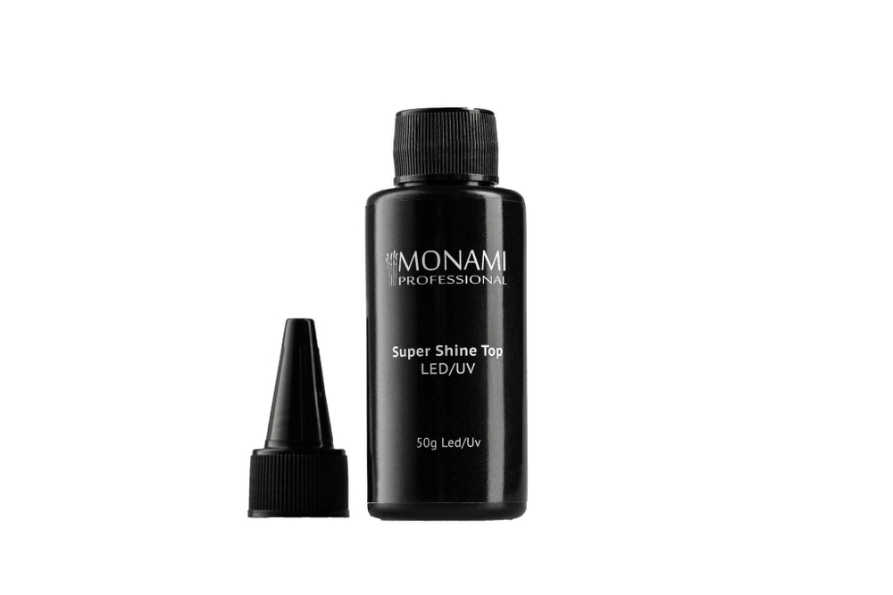 Monami Top Coat Super Shine - Топ для гель-лака Супер блеск без липкого слоя, 50мл