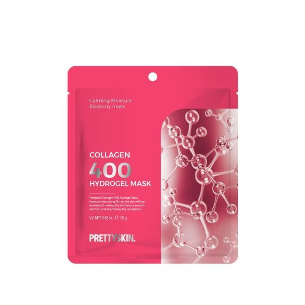 *Pretty Skin Collagen 400 Hydrogel Mask 25g - Гидрогелевая маска для лица с коллагеном