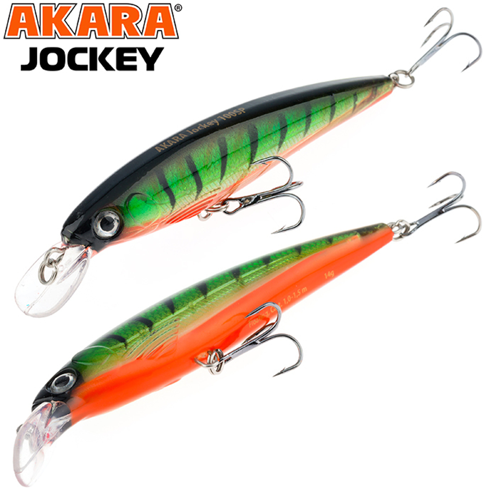 Воблер Akara Jockey 100SP 14 гр. (1/2 oz 3,9 in) A46