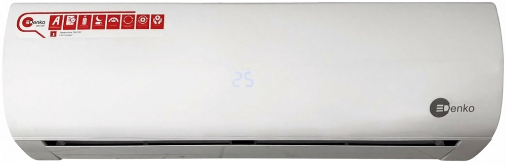 Сплит-система кондиционер Denko White Lotus DECH-09i 25 м²