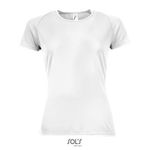 Футболка SPORTY, женская, полиэстер 140. Синий  XL