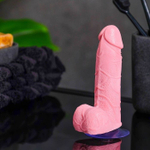 Сиреневое фигурное мыло Фаворит на присоске (Цвет: сиреневый)