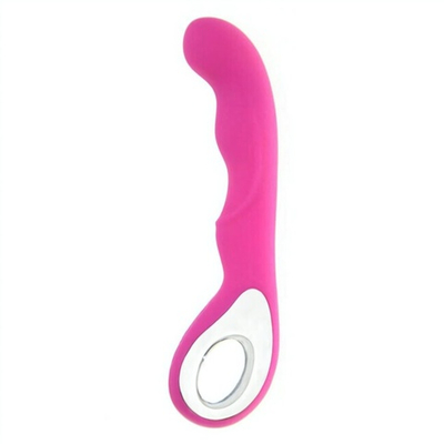 Вибратор перезаряжаемый силиконовый для G-точки Female G-spot Finger Pussy Vibrator (Цвет: розовый)