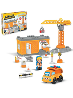 Конструктор Большая стройка, с фигуркой (Орион)