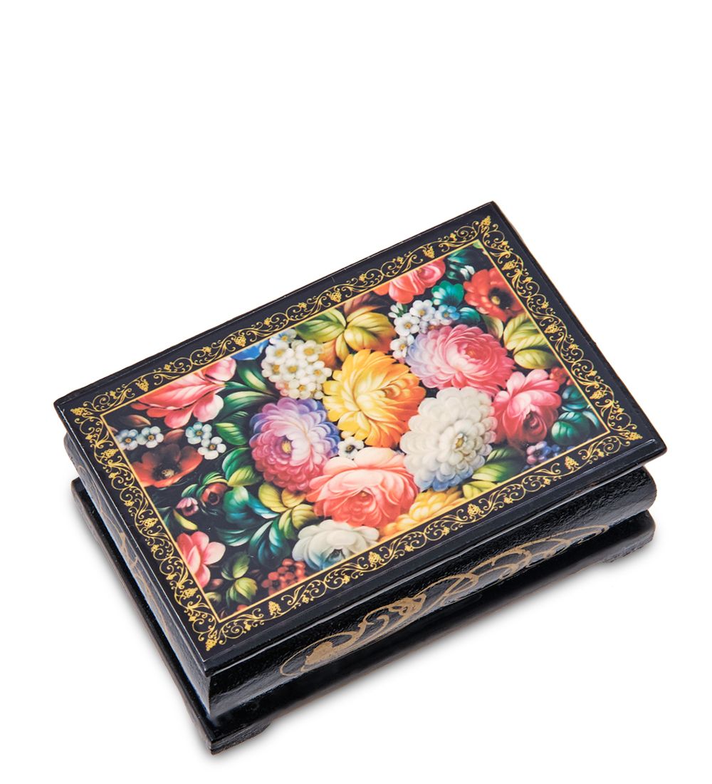 Народные промыслы ШК-11/10-G Шкатулка в технике декупаж (6х9х4)
