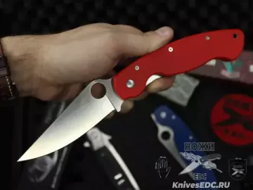 Складной нож Steelclaw Боец-3, красная рукоять  G10 - сталь D2